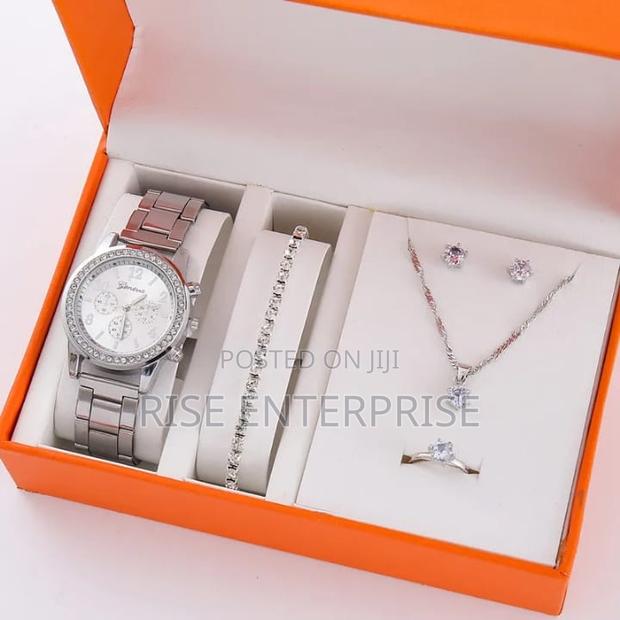 Fashion Trendy Quartz Watch Gift Set - thumbnail 2