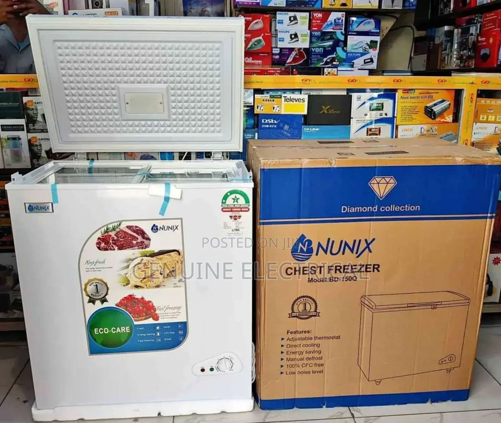 Brand New Nunix 150litre Freezer