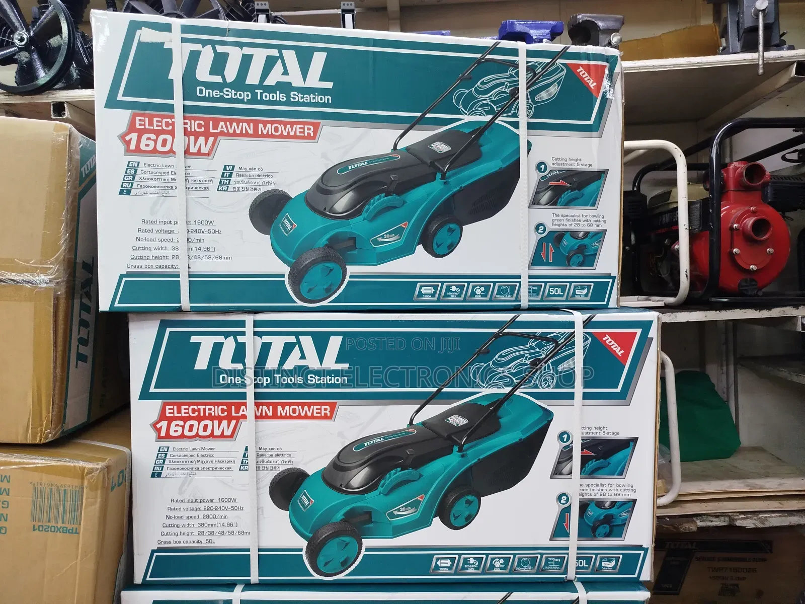 Total Electric Lawnmower