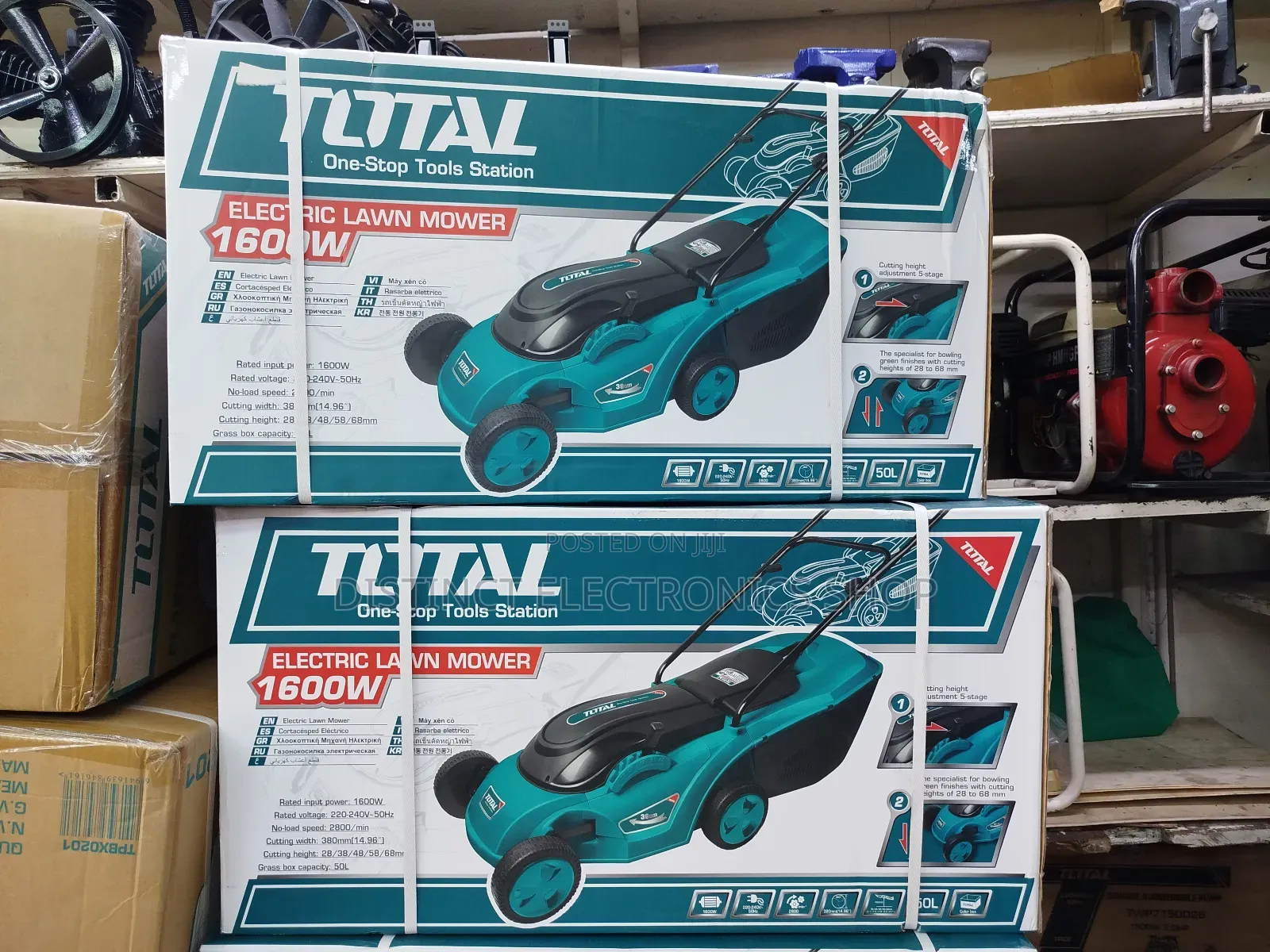 Total Electric Lawnmower