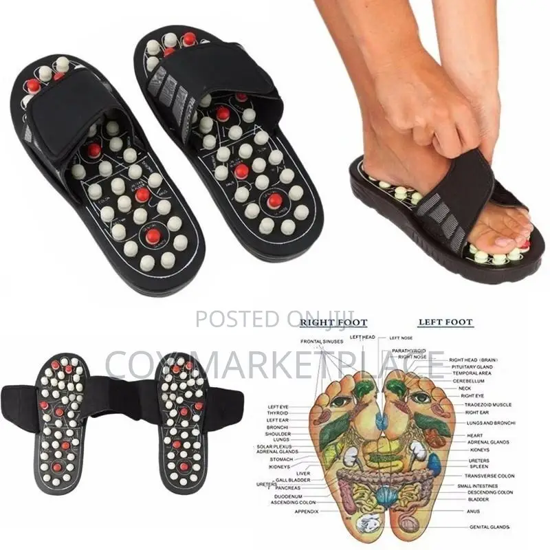 Foot Reflexology Massage Acupuncture Sandals Foot