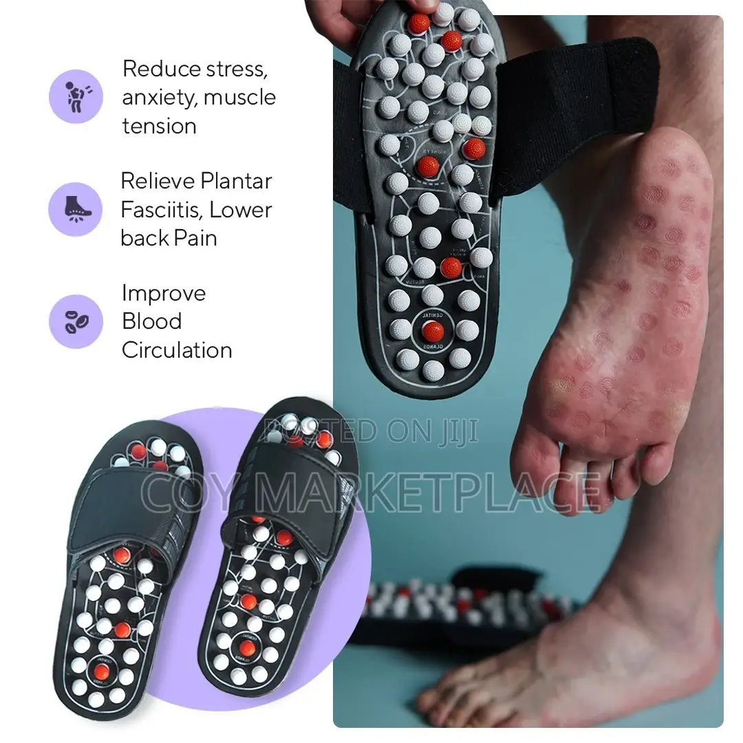Foot Reflexology Massage Acupuncture Sandals Foot