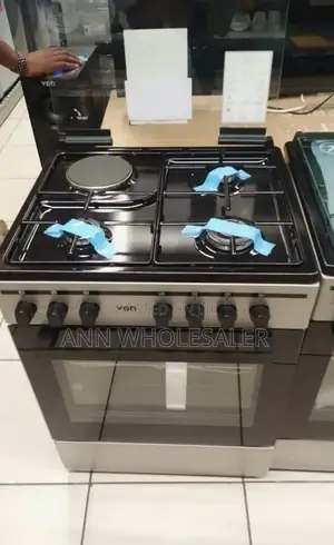 60 Litres Oven -60*60 VON Cooker 3 Gas + 1 Ecooker C-5