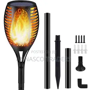 Solar Light Flicker Flames Outdoor Solar Light Landscape