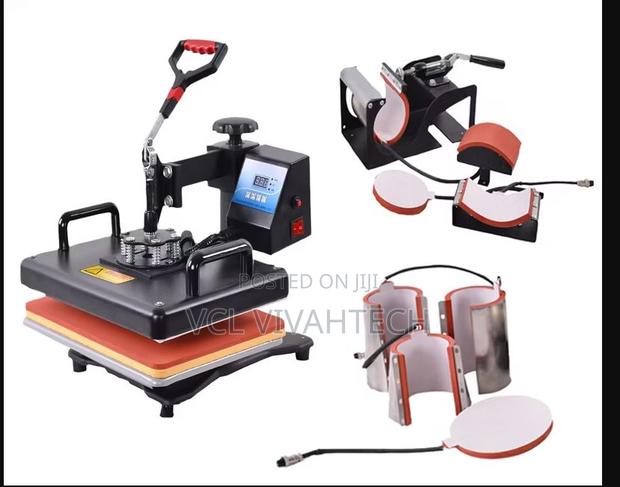 8 in 1 Comb Heat Press Machine - main view