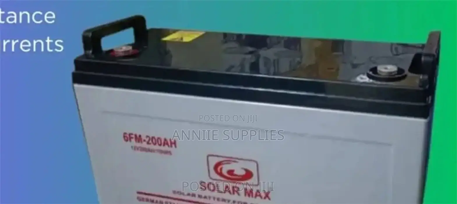 Top Black Solar BATTERY 200AH