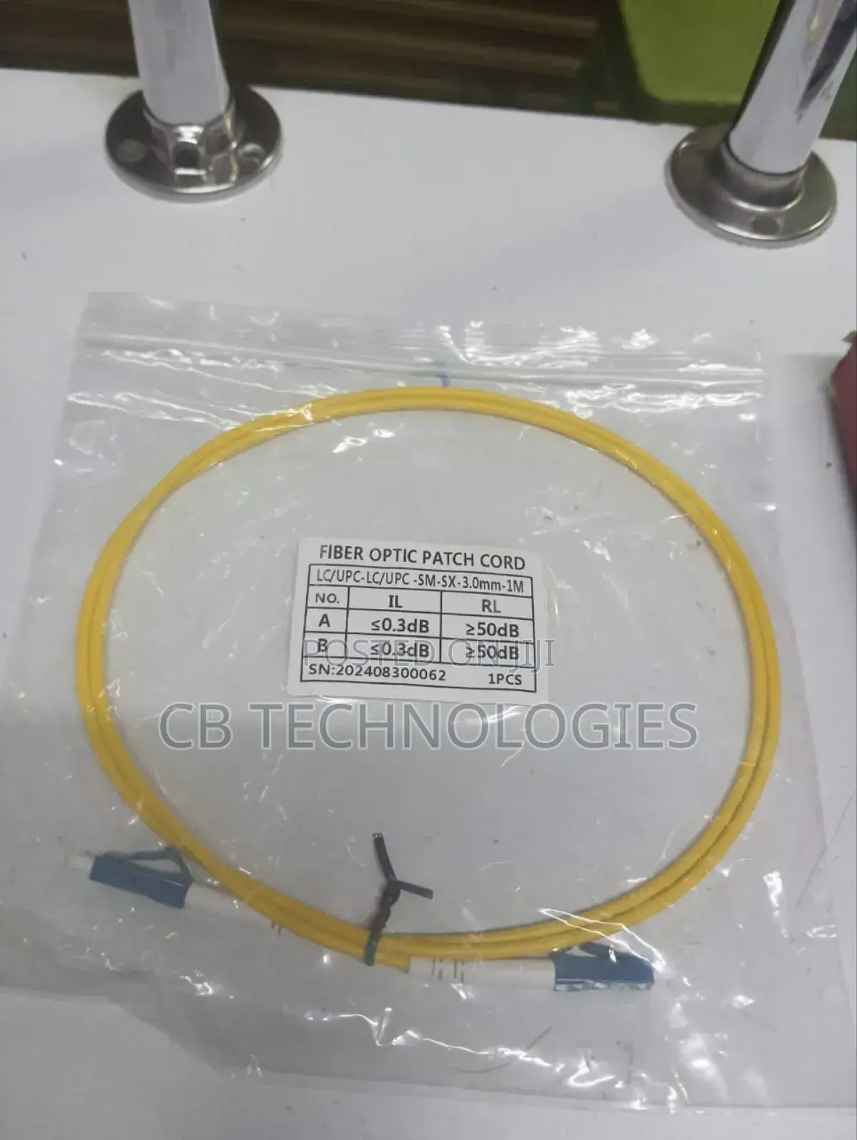 Lc/Upc to Lc/Upc Patch Cords 3.Mm 1 Meter