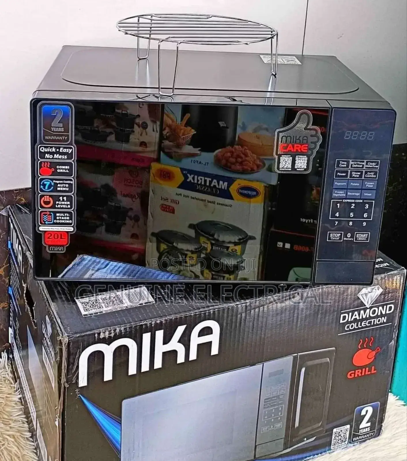 Good Quality Mika Digital Microwave + Grill