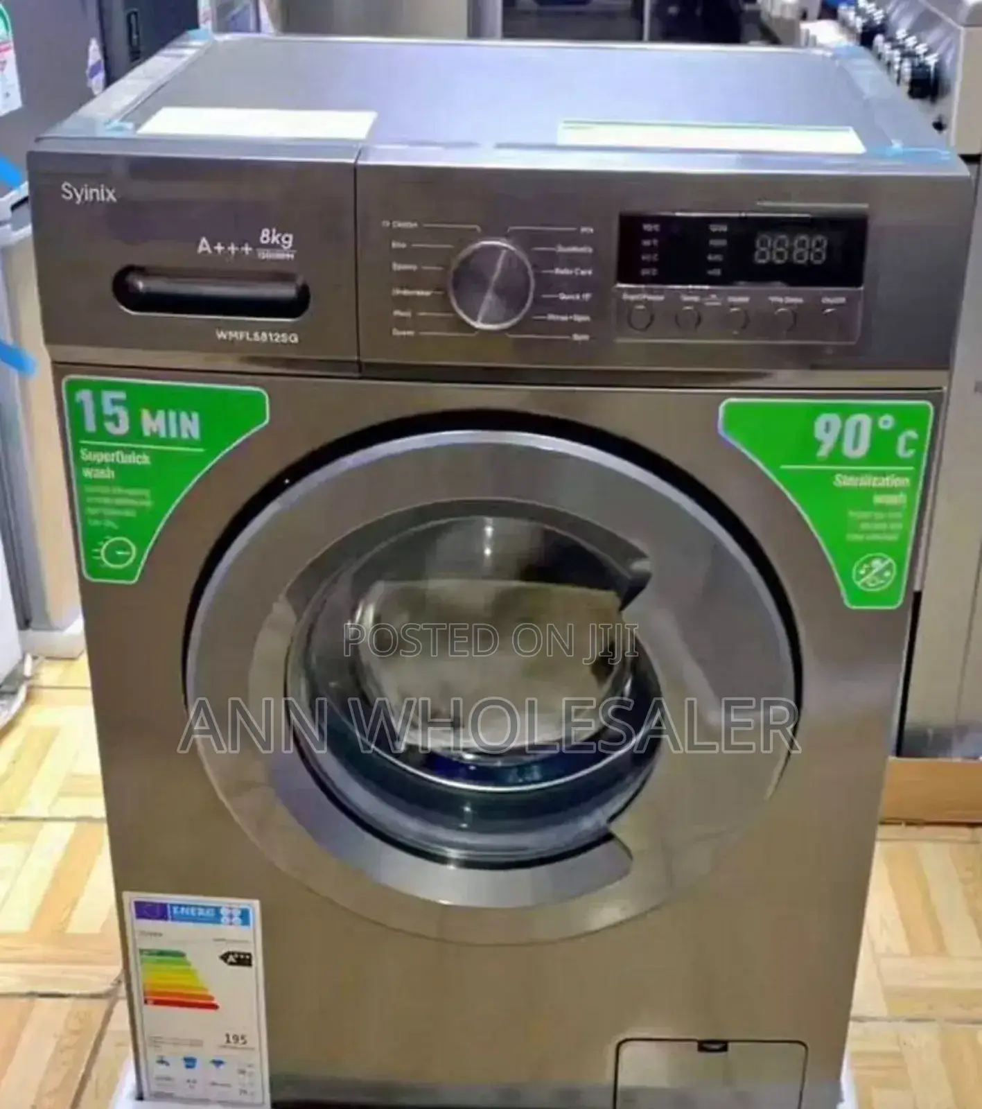 Good Working Syinix 8kg Washing Machine MA-5