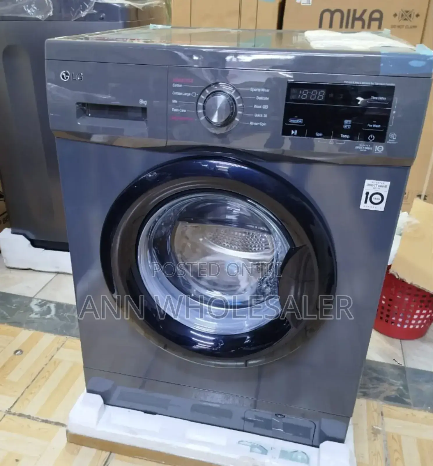 Good Working LG 8kg Wash and Spin Washing Machine F-54