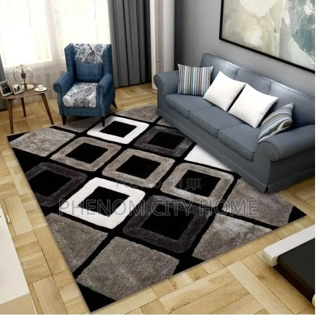 Grey Themed3 3d Carpets Available