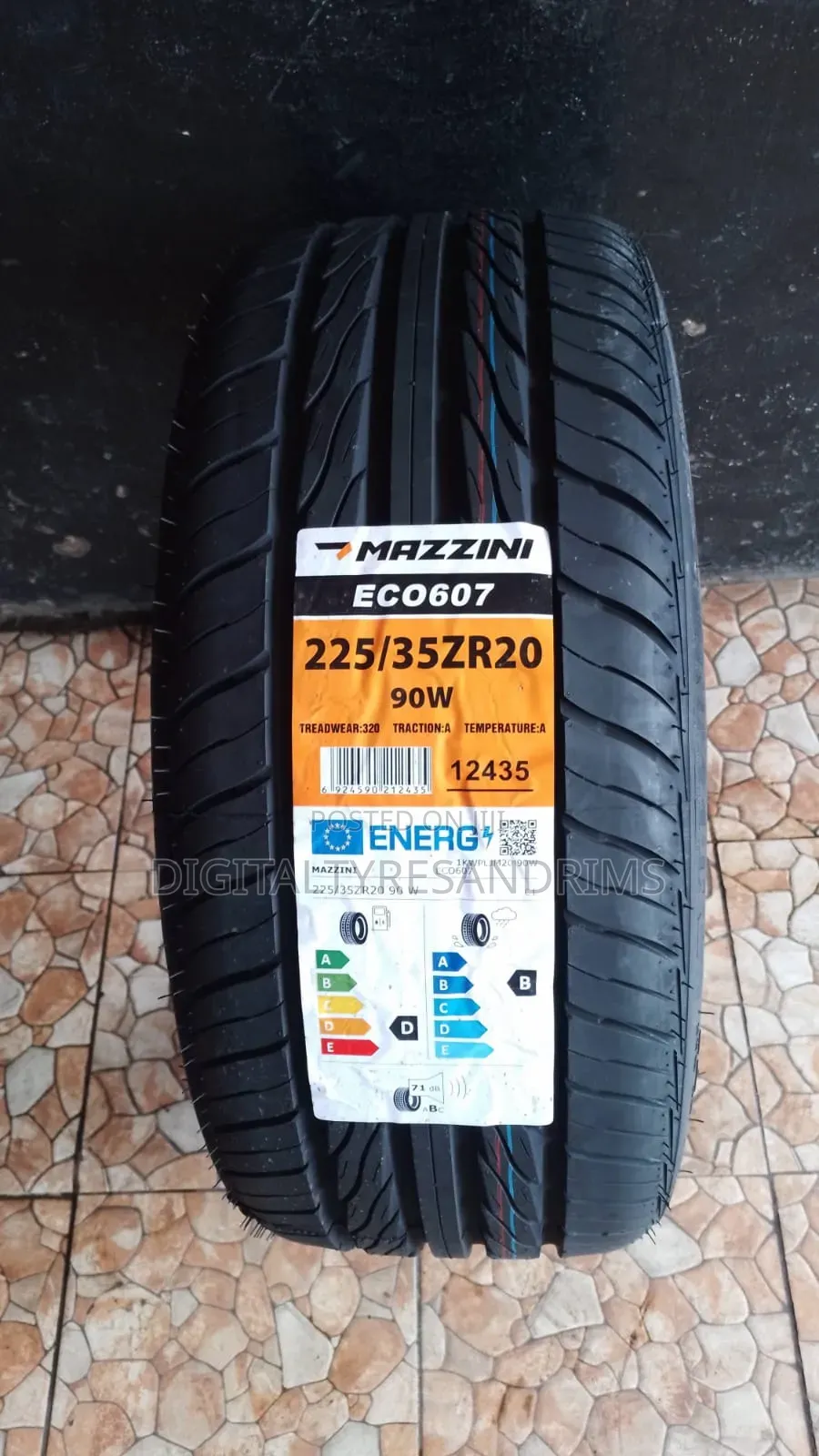 225/35r20 Mazzini Tyres Brand New