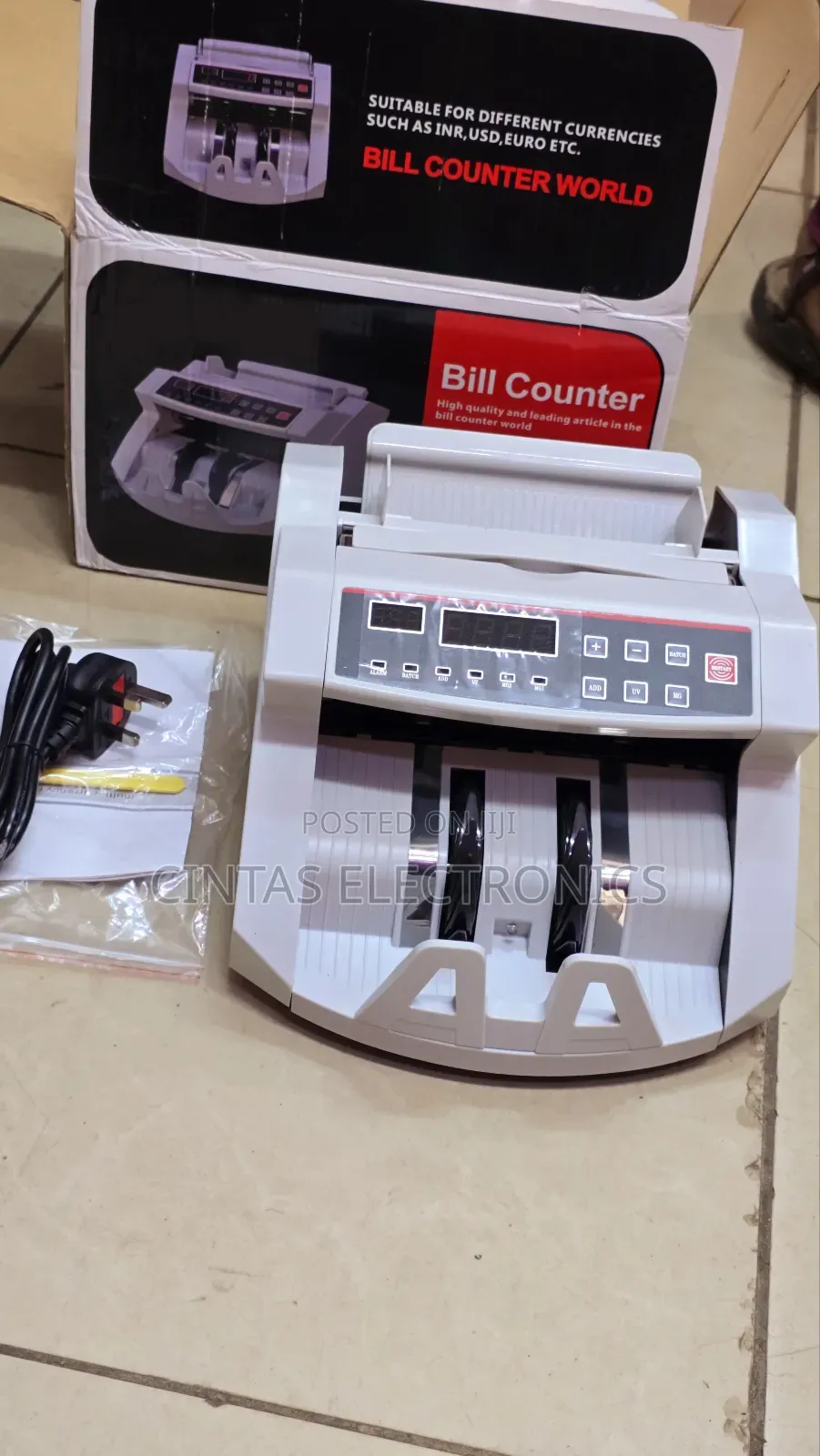 Accurate Bill Counter