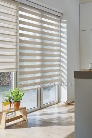 Smooth Operation Zebra Sheer Roller Blinds