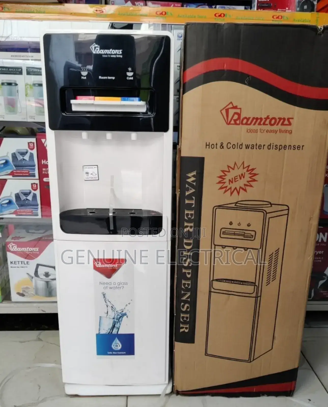 Ramton Water Dispenser With Compressor