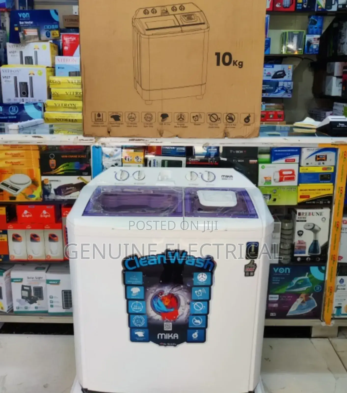 Mika Washing Machine 10kg
