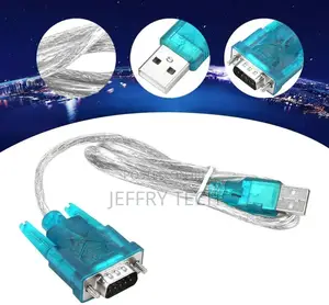 USB to RS232 Serial PLC Programming Cable Adapt