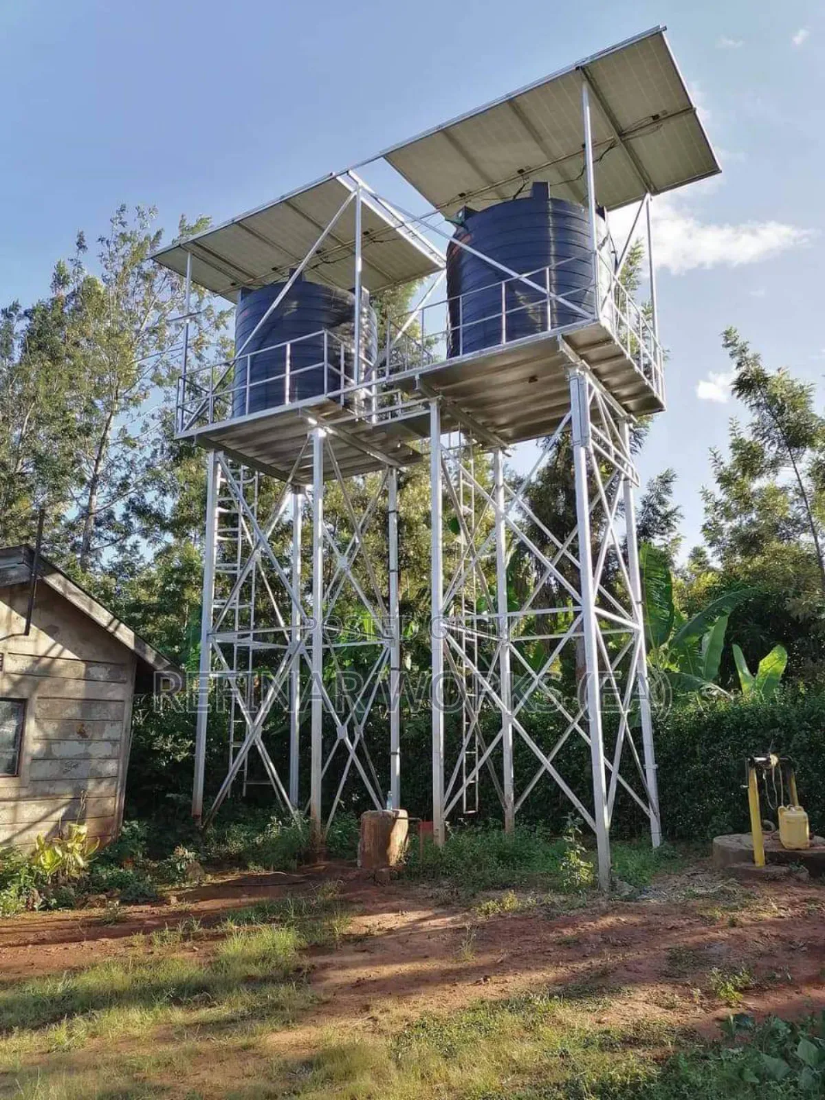 Water Tower Works And Water Pumping Solutions
