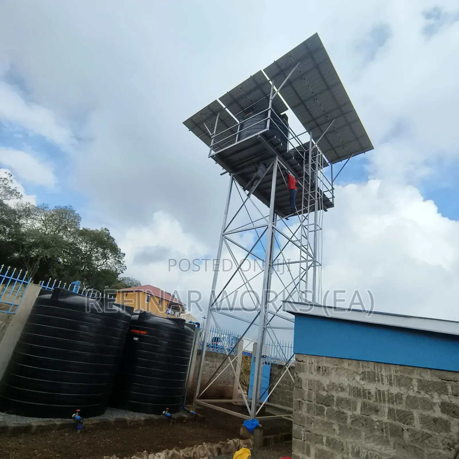 Water Tower Works And Water Pumping Solutions