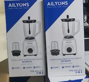 Ailyons 2 in 1 Blender