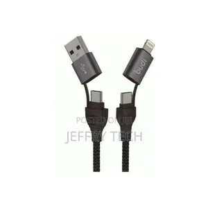 4-in-1 65w/20w PD Charge/Sync Cables DC225CL10B