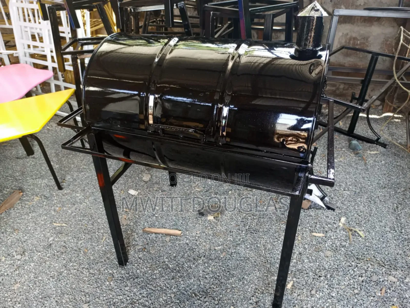 Black Shiny Berbecue/Choma Grill