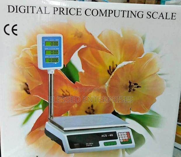 Digital Weighing Scale/ Affordable 30kgs Weighing Scale Acs - main view