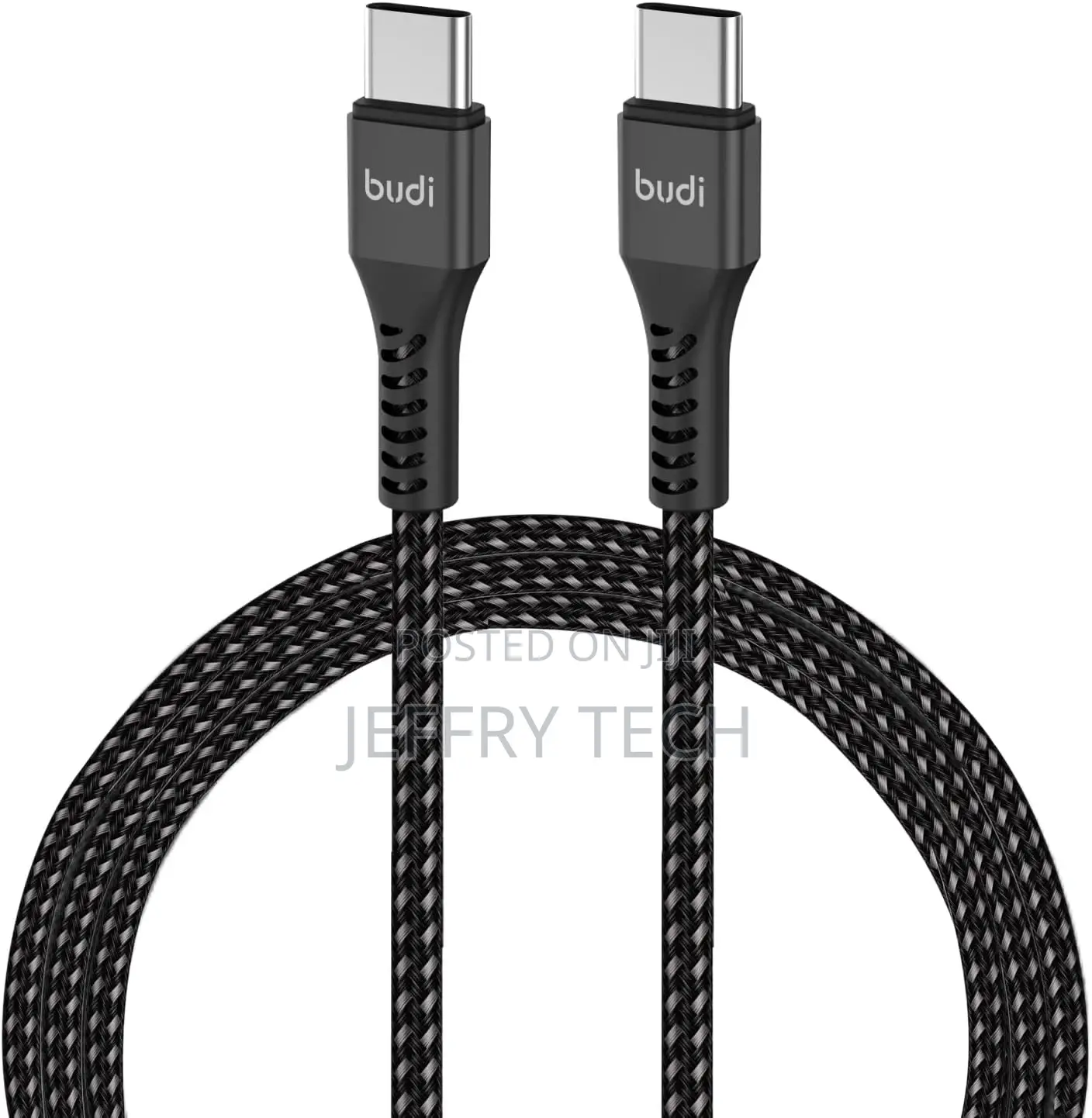 Budi - Charge/Sync Cable USB-C to USB-C 65W 3m
