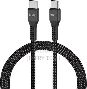Budi - Charge/Sync Cable USB-C to USB-C 65W 3m