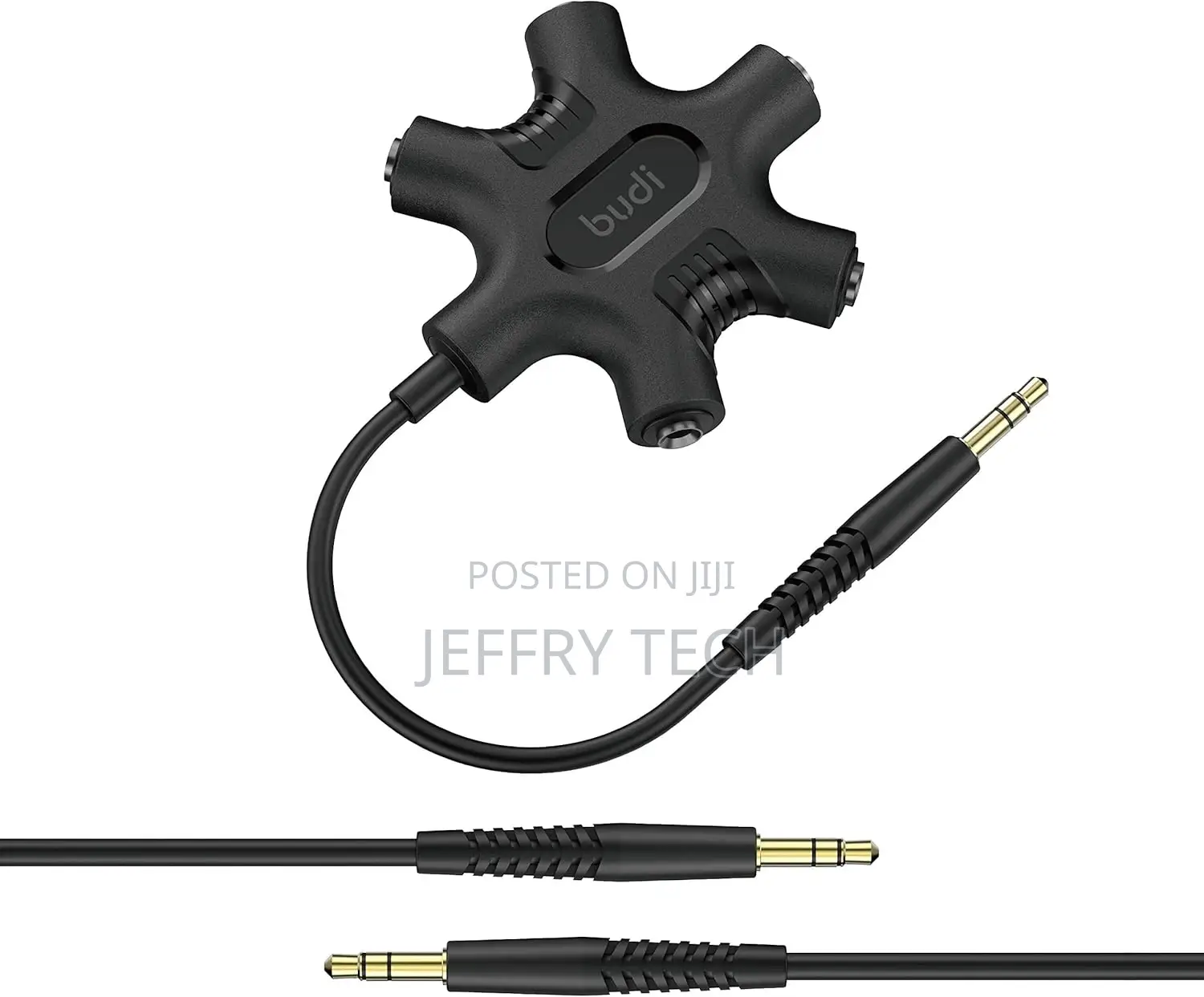 Multi-Headphone Splitter 3.5mm 5 Jack Adapter, Can Be Used