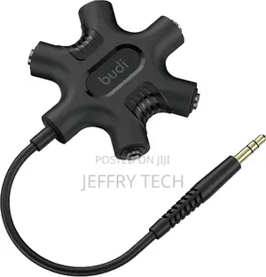 Multi-Headphone Splitter 3.5mm 5 Jack Adapter, Can Be Used