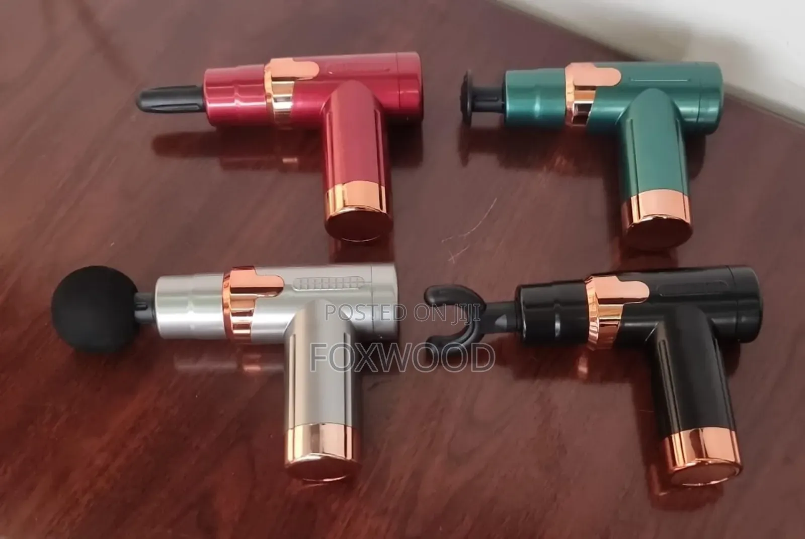 *Massage Gun - 6 Speed, 4 Head Options