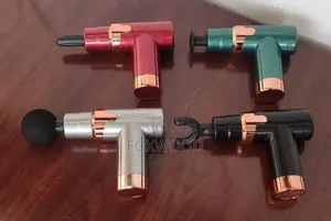 *Massage Gun - 6 Speed, 4 Head Options