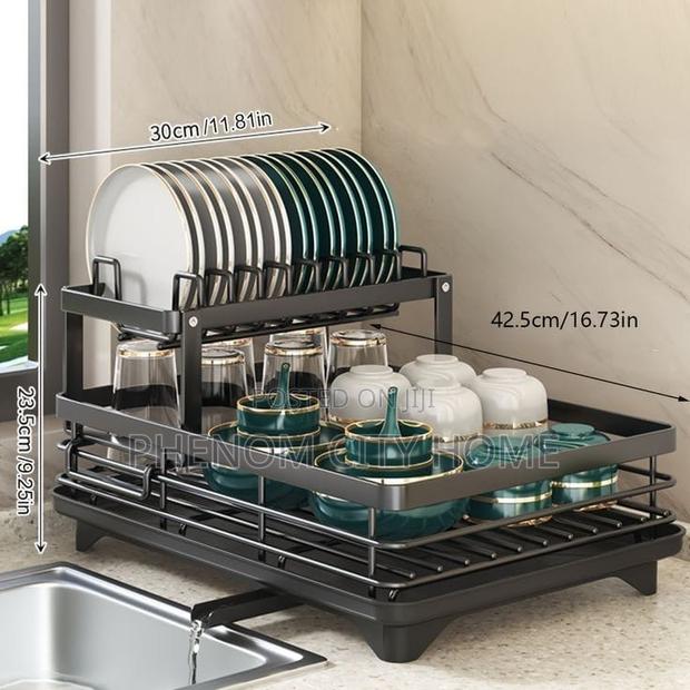 Large Capacity Cutlery Dish Rack - thumbnail 2