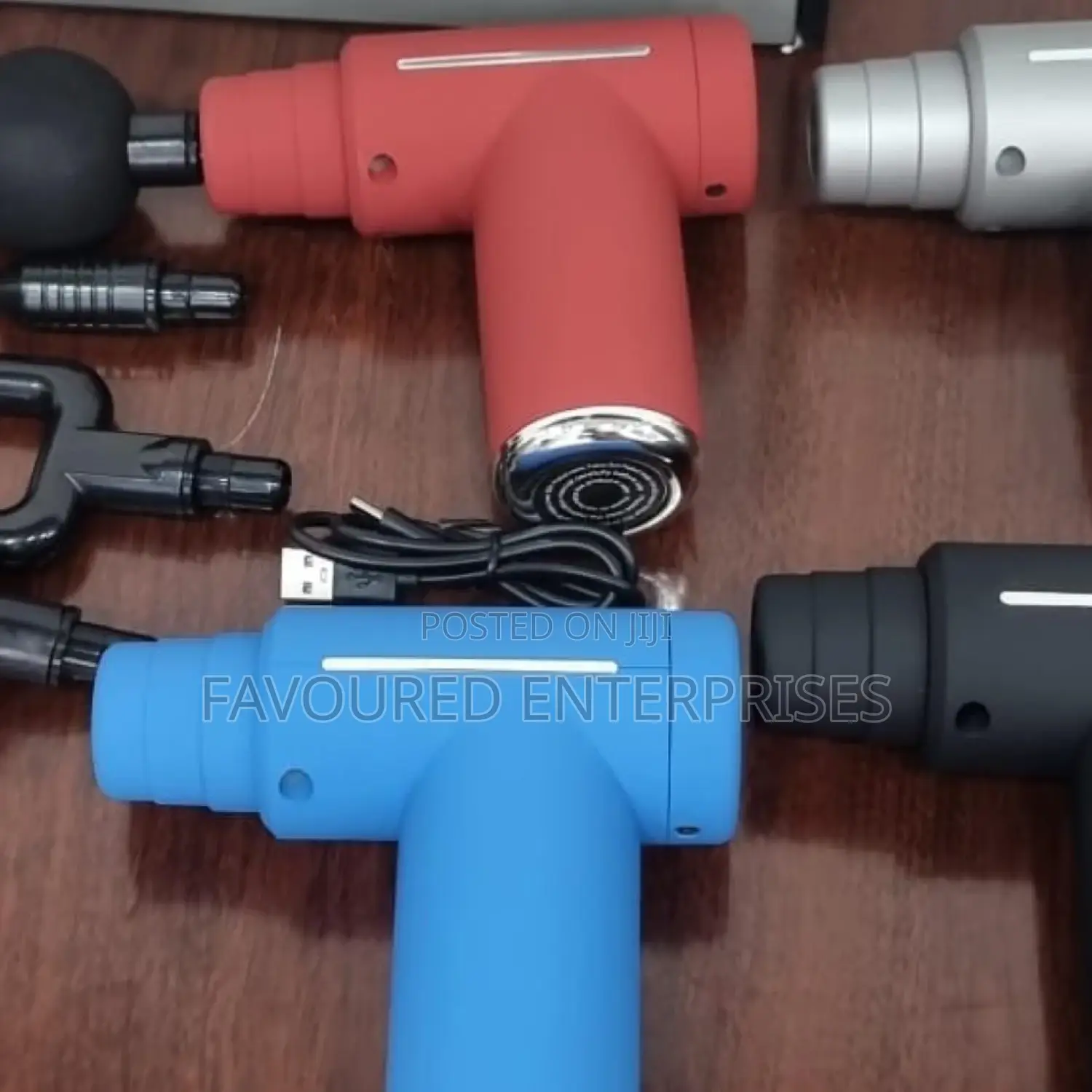 5 in 1 Portable Gun Massager