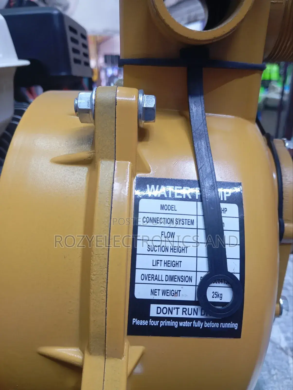 Kmax Water Pump 7.5hp and 2inch High Pressure