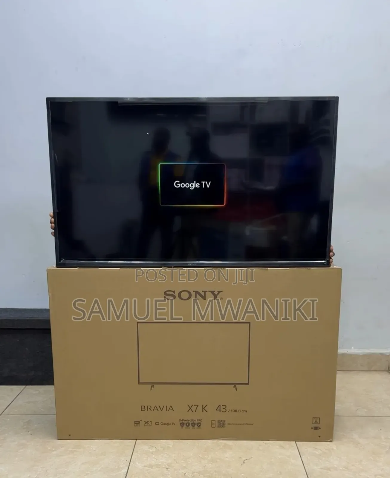 Sony Bravia 43′′ Smart UHD Google TV X7K