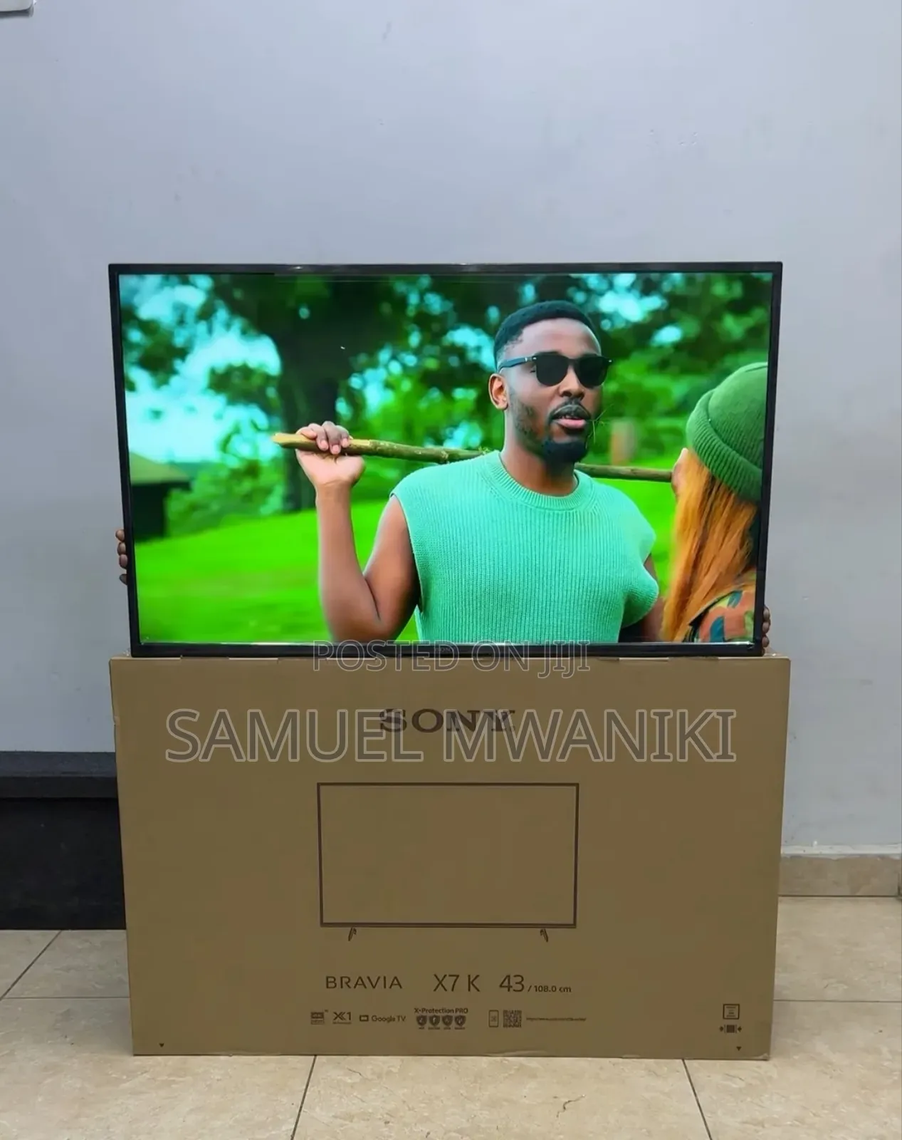 Sony Bravia 43′′ Smart UHD Google TV X7K