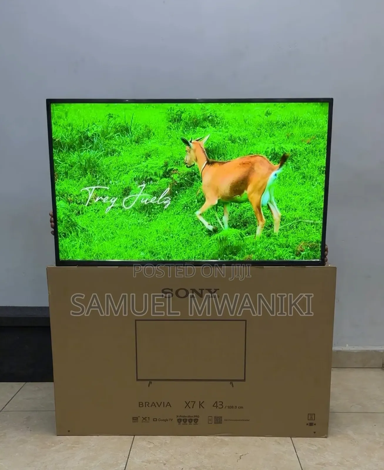Sony Bravia 43′′ Smart UHD Google TV X7K
