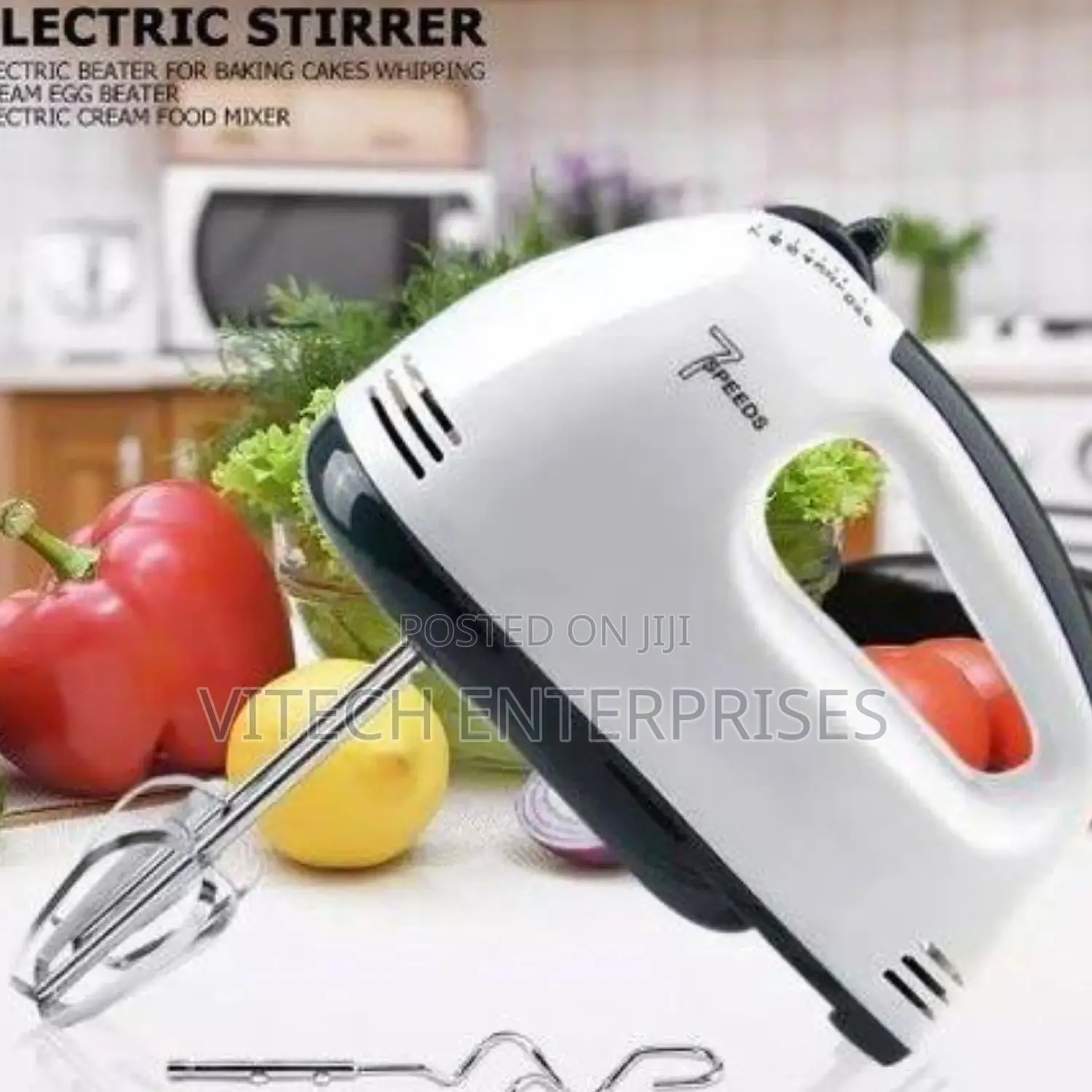 Scarlet Hand Mixer Whisk Egg Beater Cake Baking