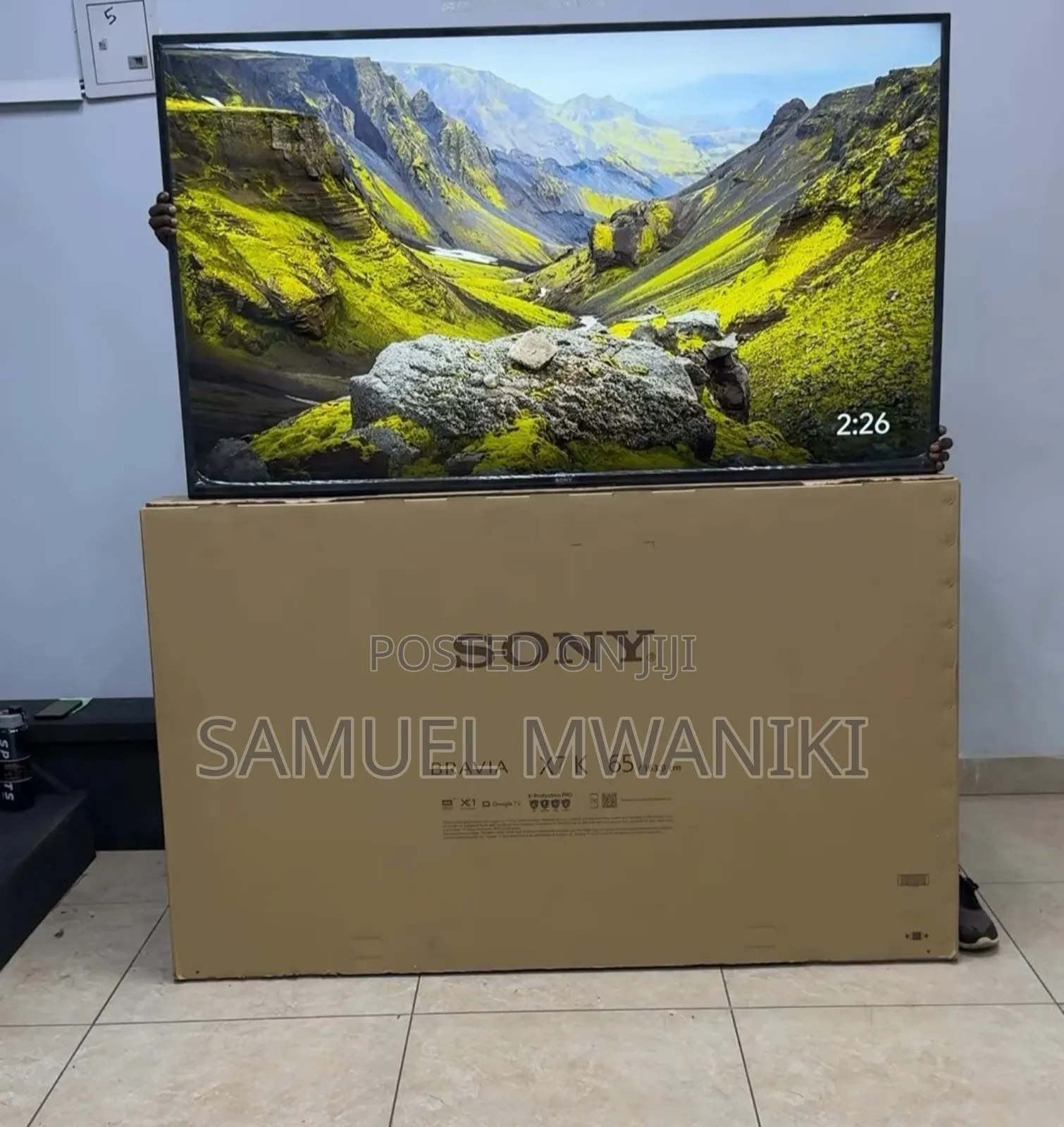 Sony Bravia 65′′ Uhd Google Tv Black
X75k Voice Command