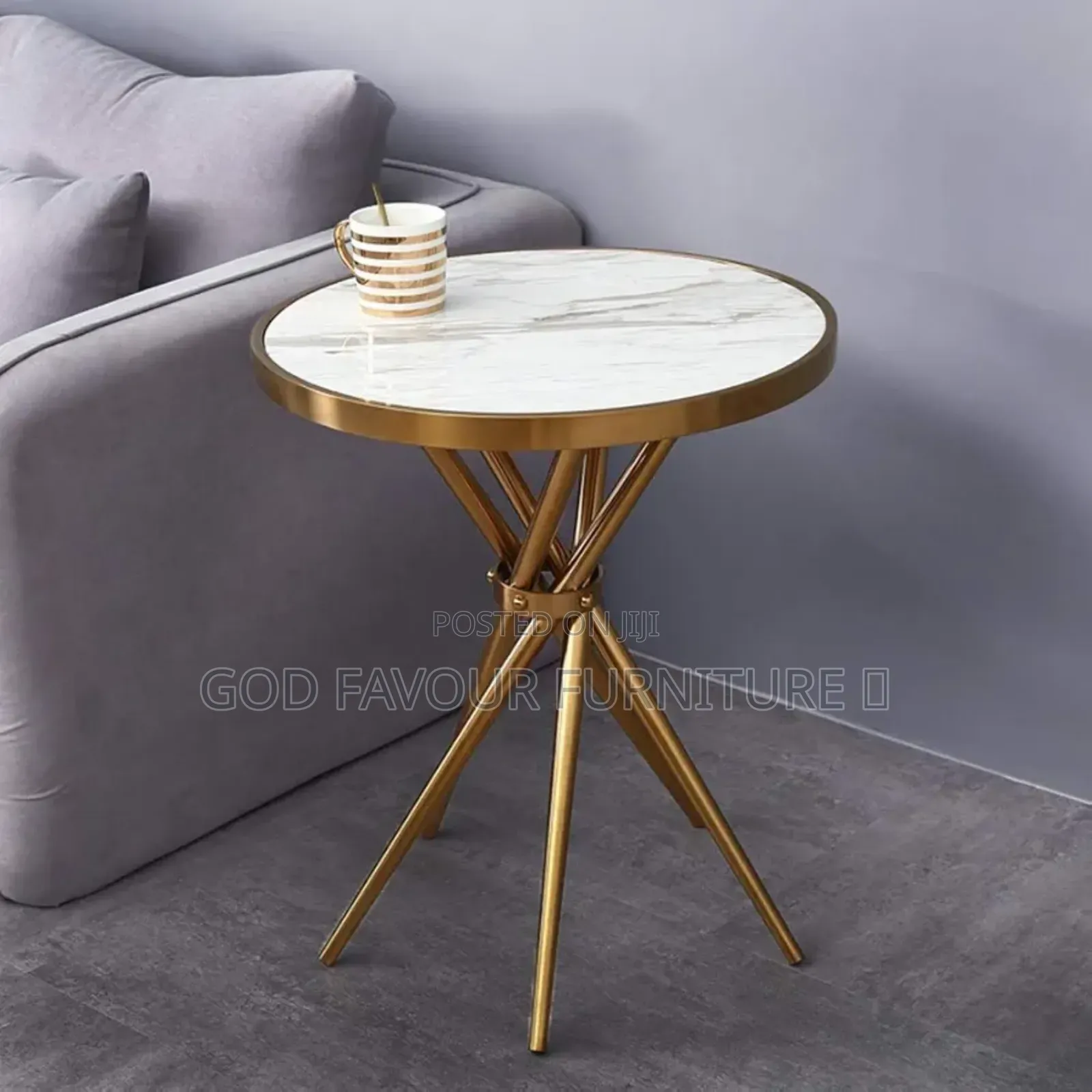 Vintage Round Coffee Table Qj9yf