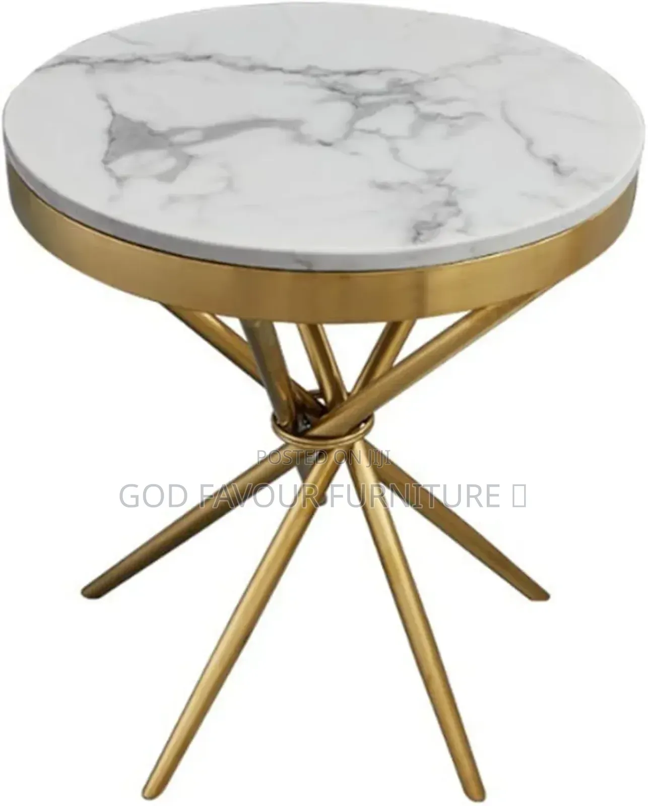 White Goldish Coffee Table Qy5tf