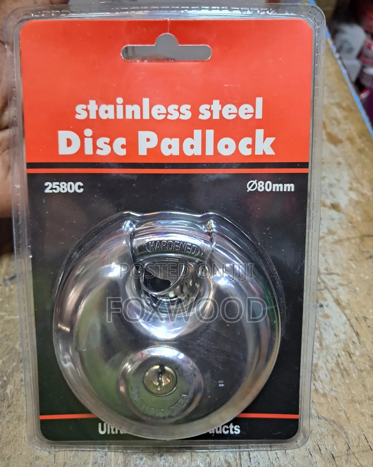Stainless Steel Disc Padlock
