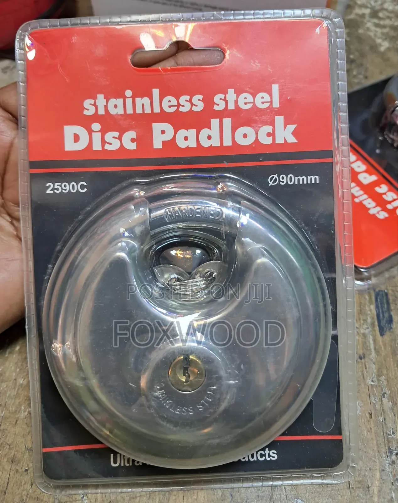 Stainless Steel Disc Padlock