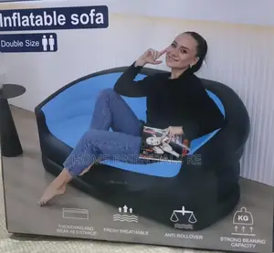 Double Size Inflatable Sofa Seat Plus Manual Pump