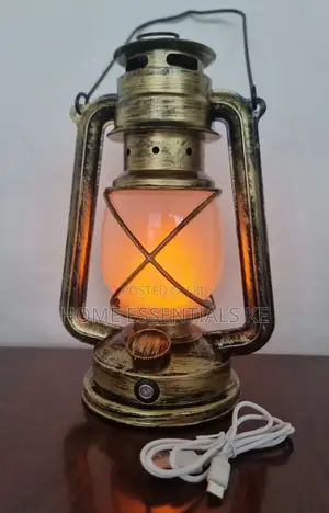 Vintage Design 35cm LED Lantern