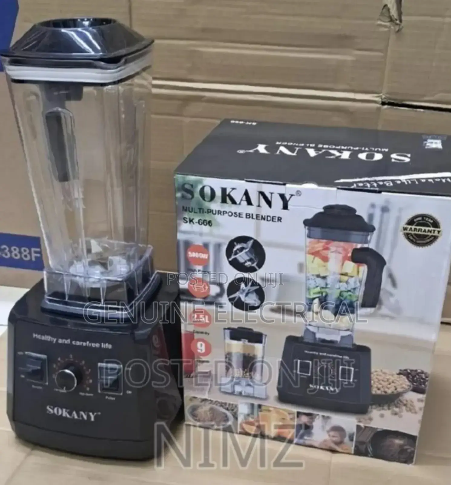 Sokany Commercial Blender