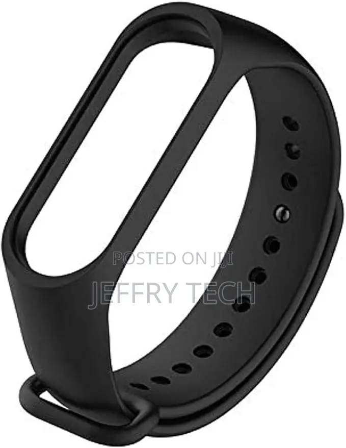 Silicone for Xiaomi 3 Xiaomi 4 Watch Band Black C