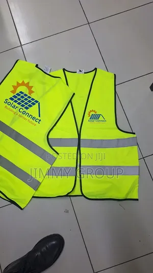 Solar Connect Reflector Jackets Printing and Branding